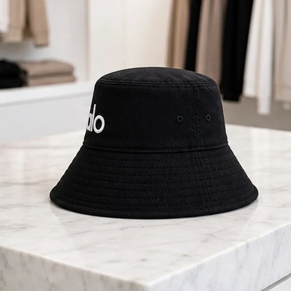ALO Yoga Black Boutique Bucket Hat NWT